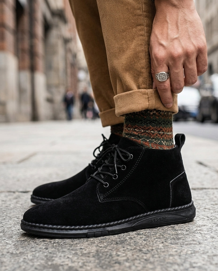 Hale | Lightweight Suede Chukka Boots