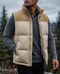 Men's quilted wind resistant gilet
