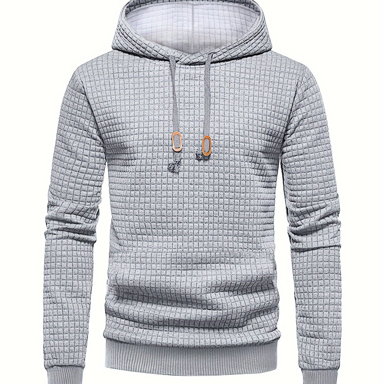 Trevor | Waffle Textured Hooded Pullover