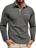 Alonzo | Tailored Long Sleeve Polo Shirt