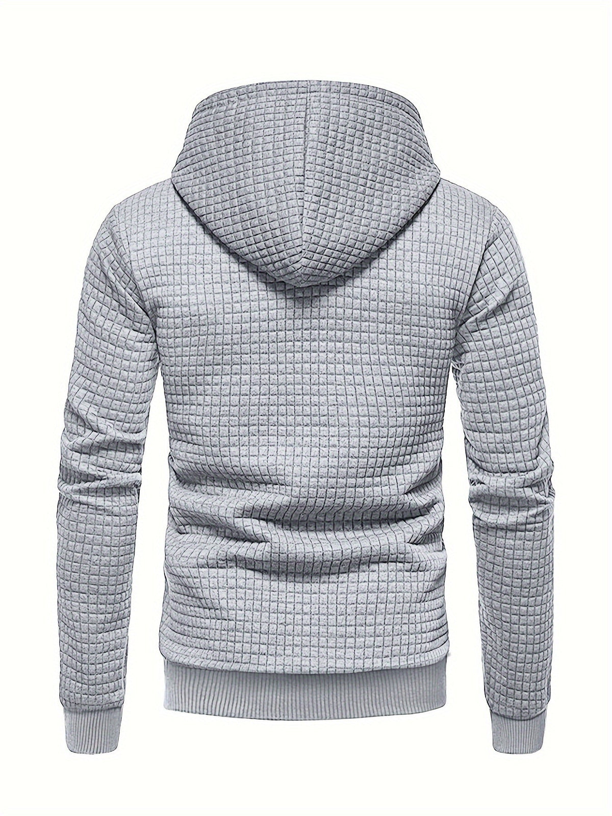 Trevor | Waffle Textured Hooded Pullover