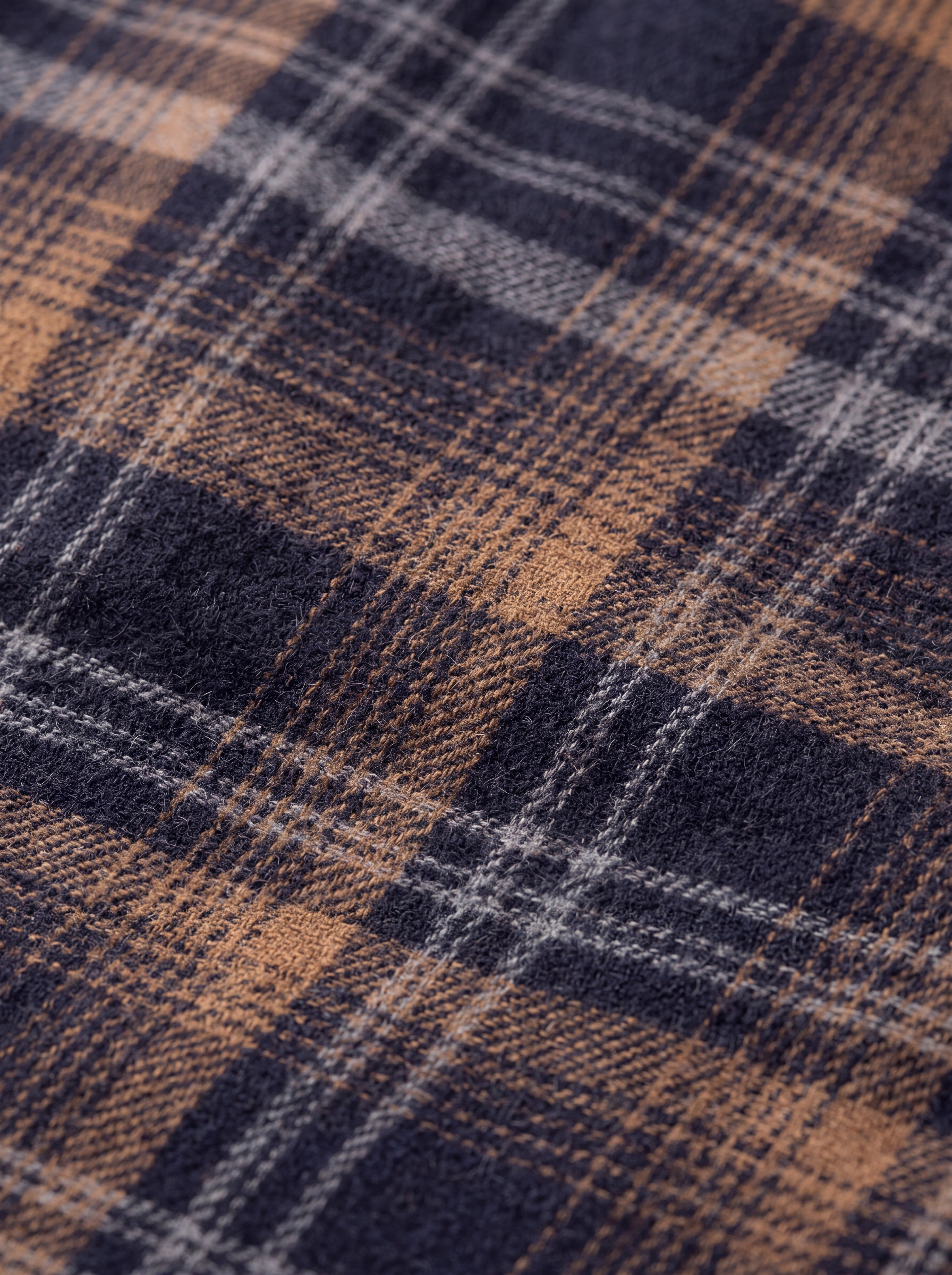 Sheridan | Brushed Plaid Flannel Button Up Shirt