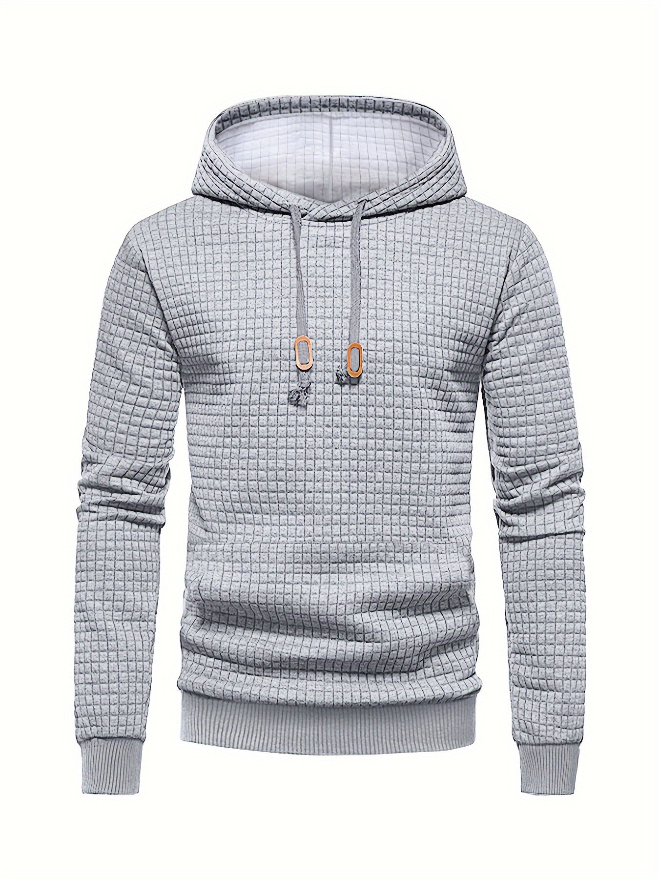 Trevor | Waffle Textured Hooded Pullover