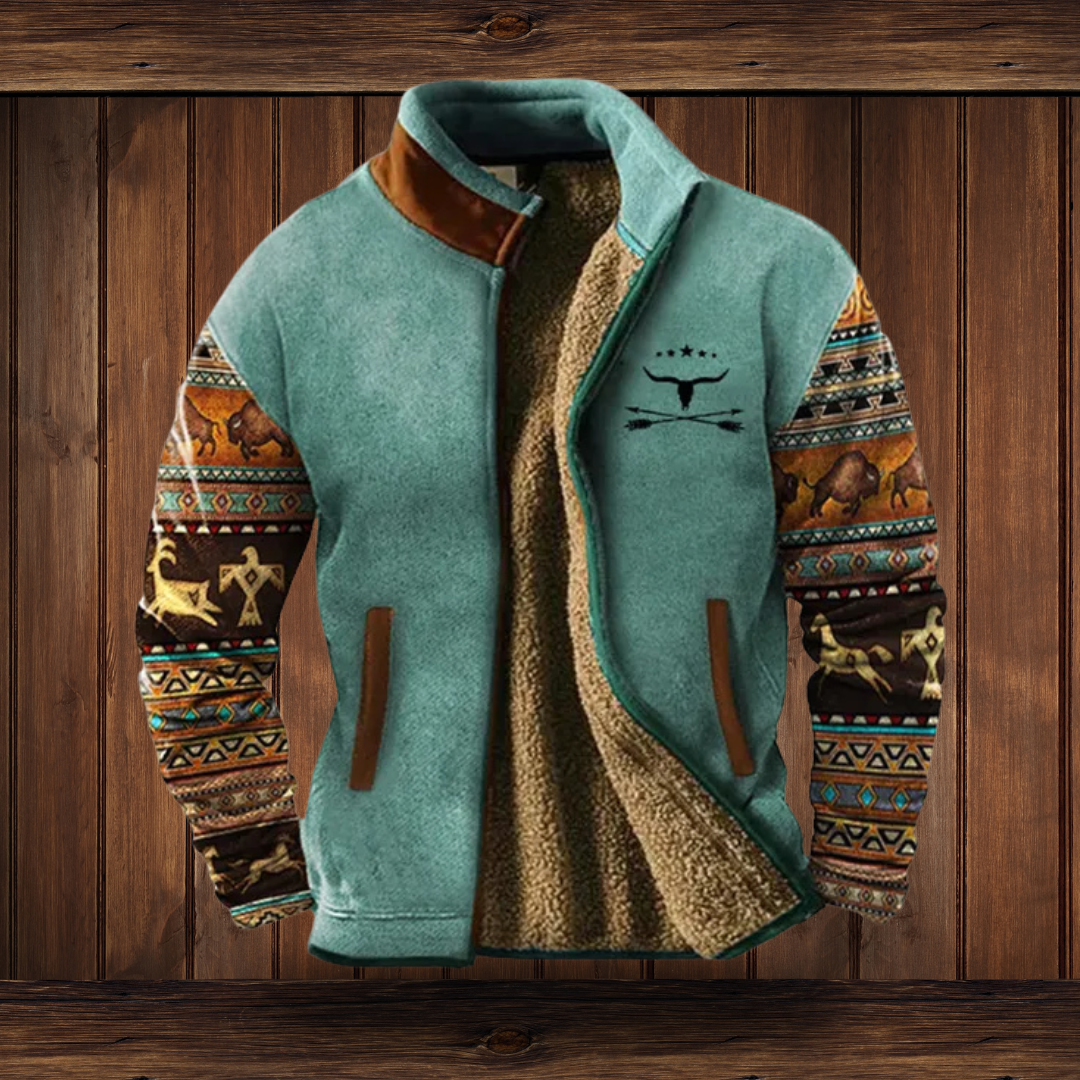 Albie | Colour Block Hooded Fleece Gilet