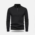 Men's long line zip knit cardigan, view 11