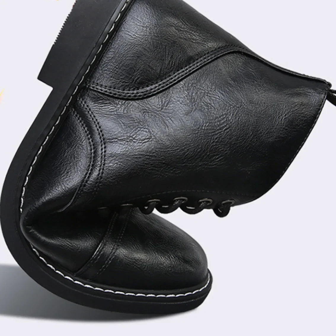 Tobin | Cap Toe Leather Work Boots