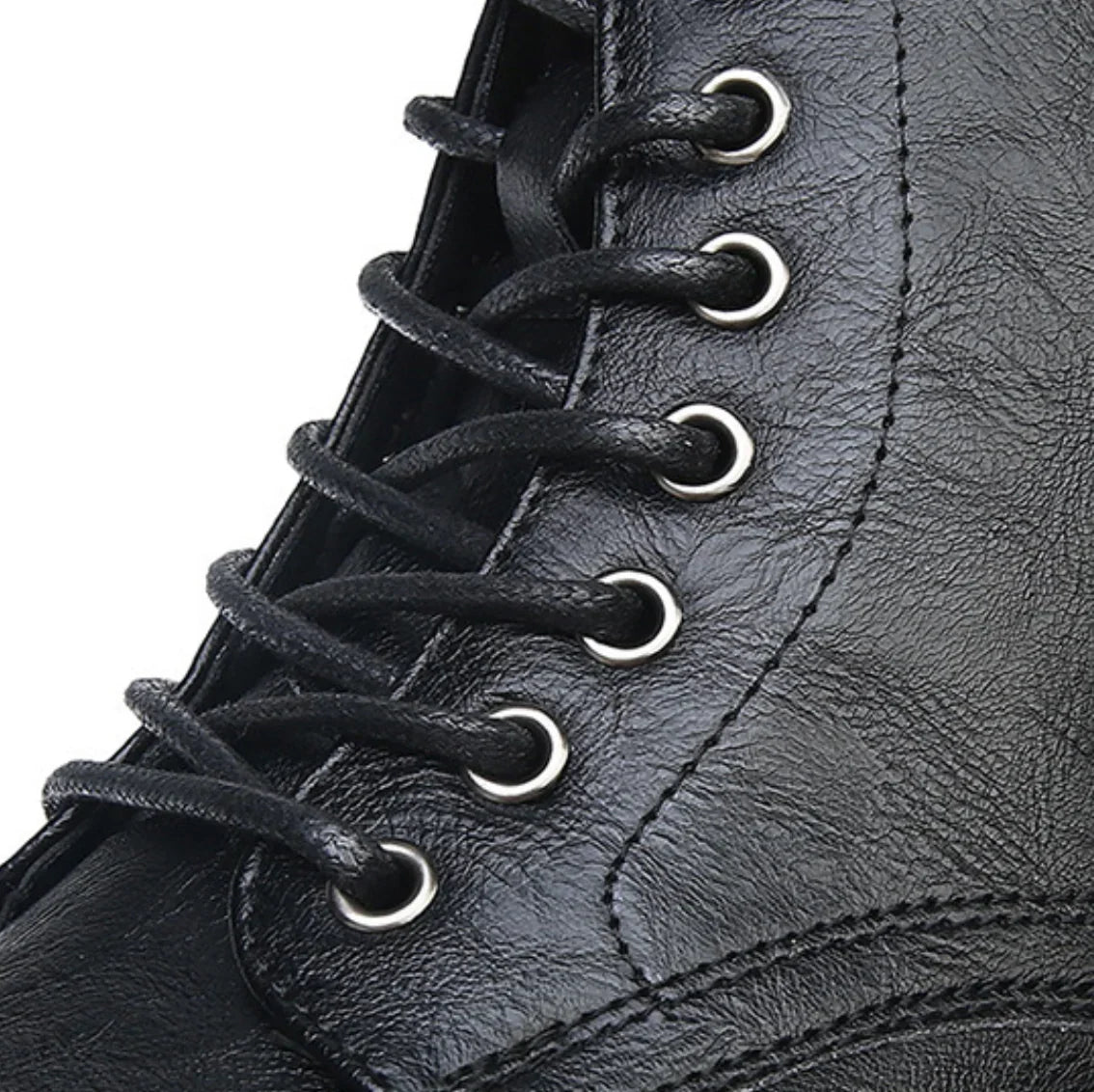 Men's cap toe leather work boots, view 9