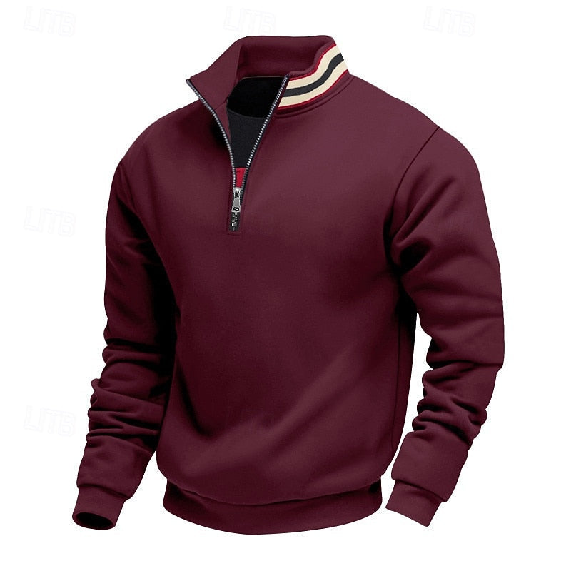 Selwyn | Stand Collar Quarter Zip Pullover