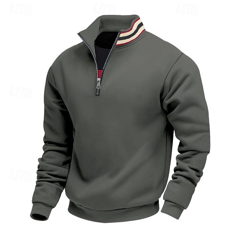Selwyn | Stand Collar Quarter Zip Pullover