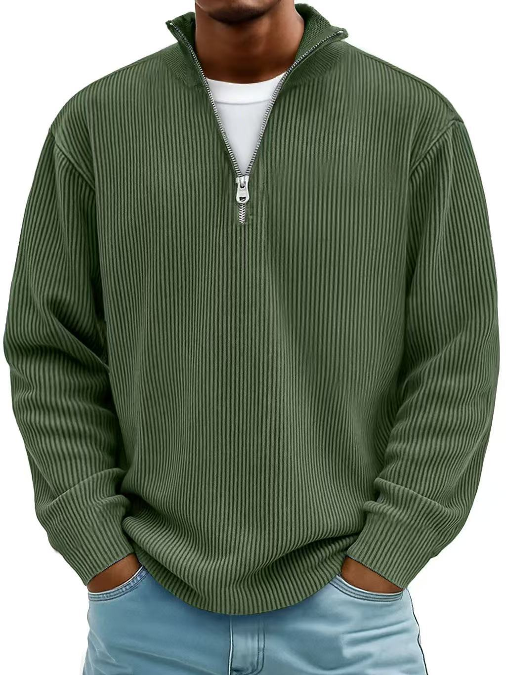 Men's classic knit crew pullover, view 9