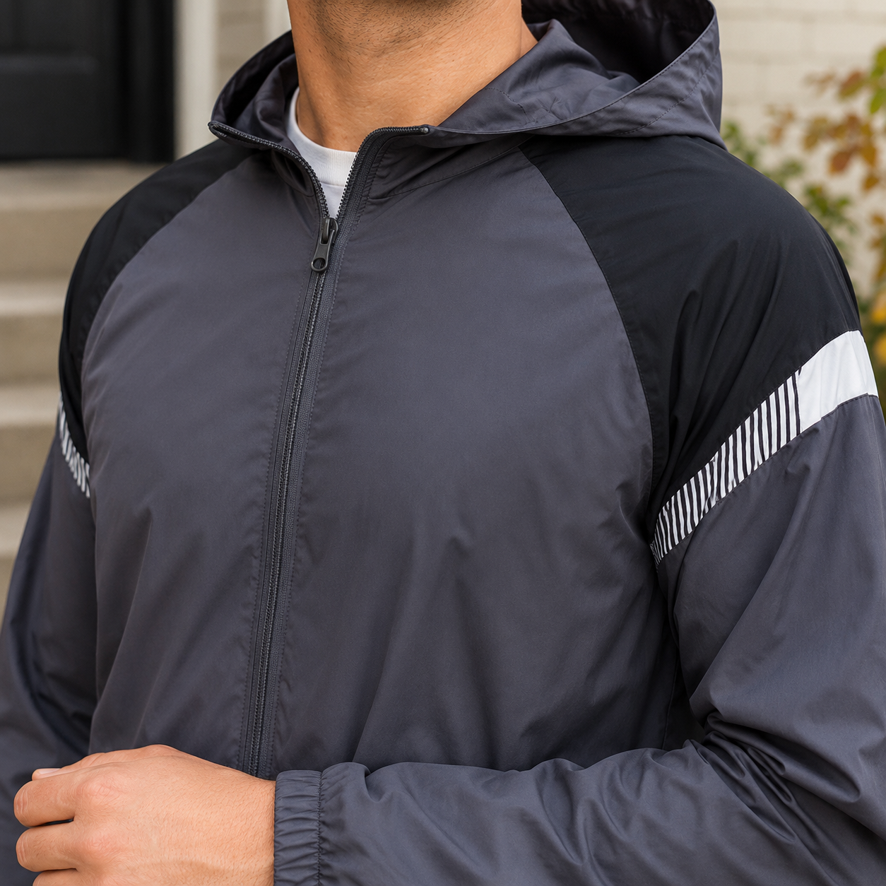 Dashiell | Lightweight Hooded Zip Jacket