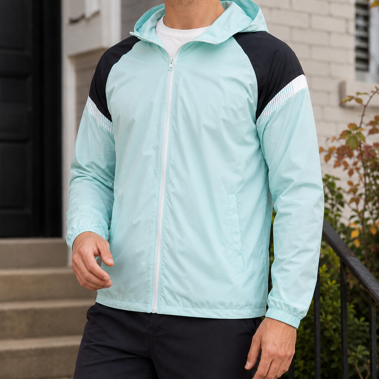 Dashiell | Lightweight Hooded Zip Jacket
