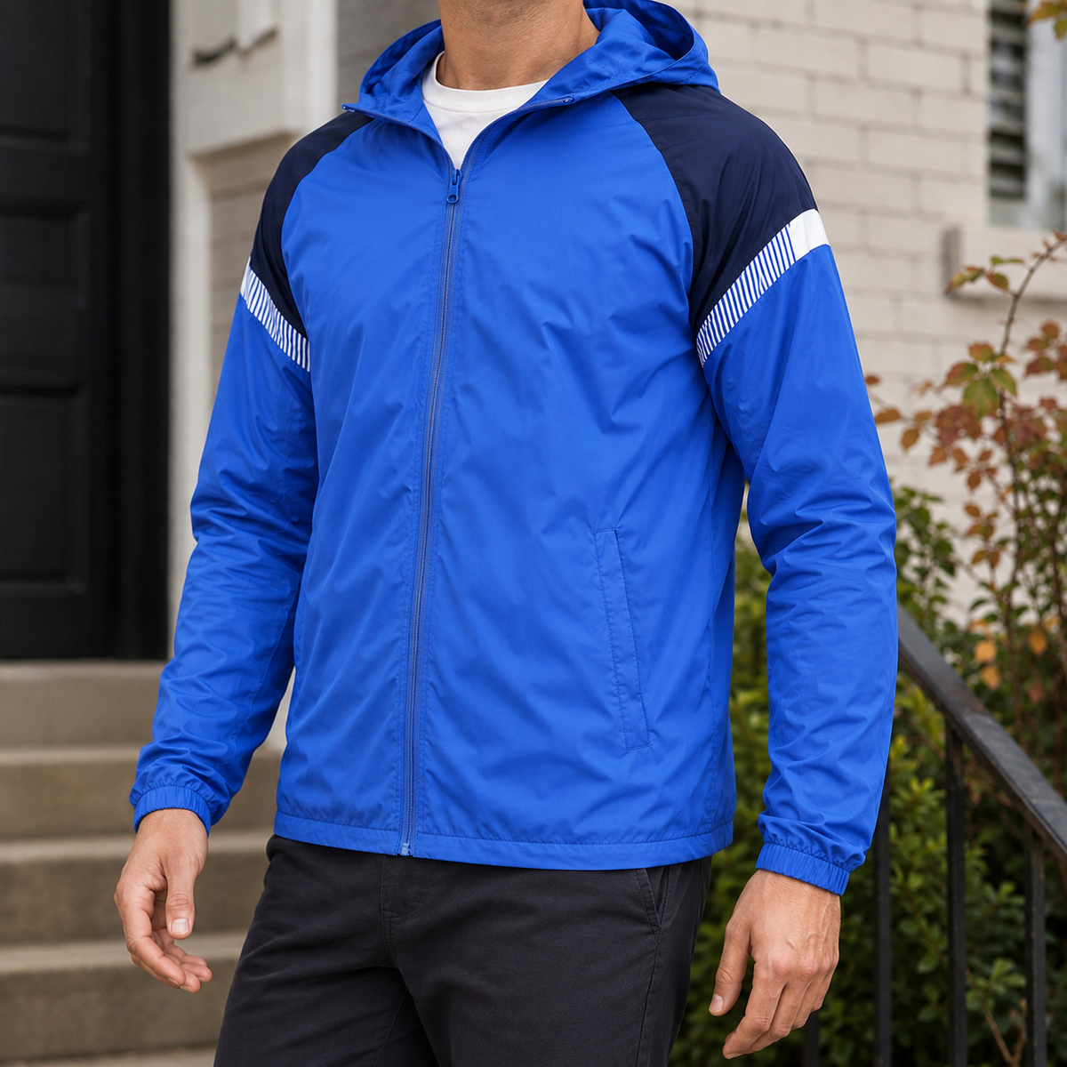 Dashiell | Lightweight Hooded Zip Jacket