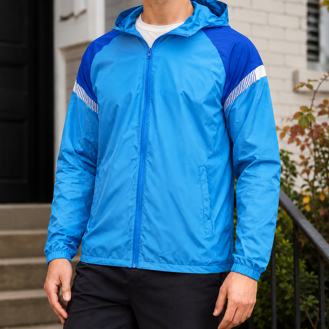 Dashiell | Lightweight Hooded Zip Jacket