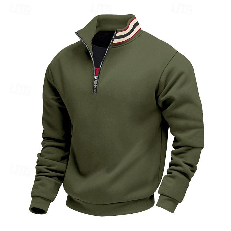 Selwyn | Stand Collar Quarter Zip Pullover