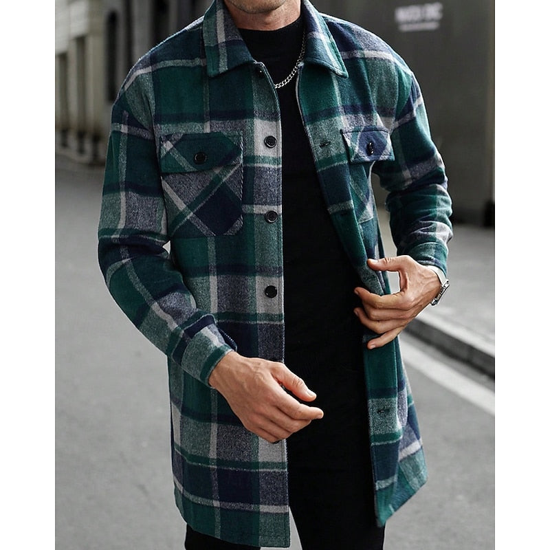 Marcus | Plaid Check Overshirt