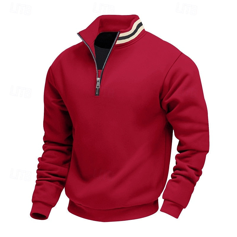 Selwyn | Stand Collar Quarter Zip Pullover