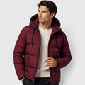 Men's essential hooded puffer jacket