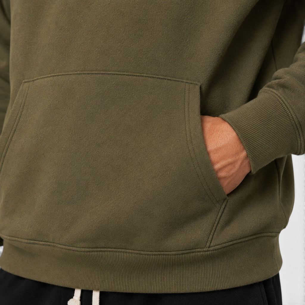 Men's cotton pullover hoodie, view 8