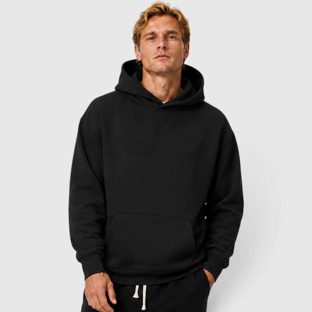 Men's cotton pullover hoodie