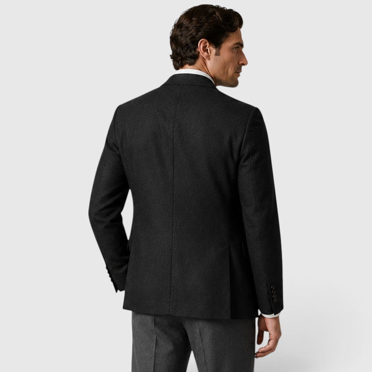 Men's single breasted tailored blazer, view 7