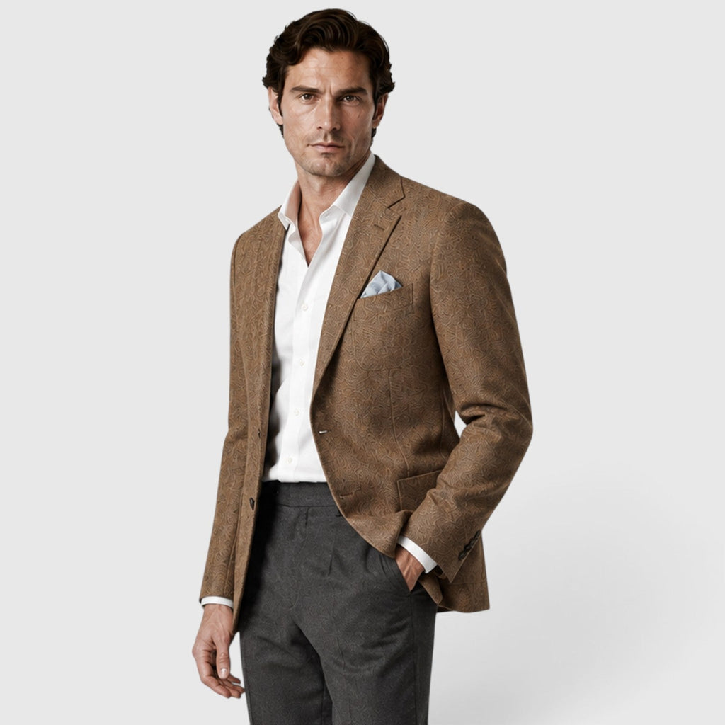 Men's single breasted tailored blazer, view 9