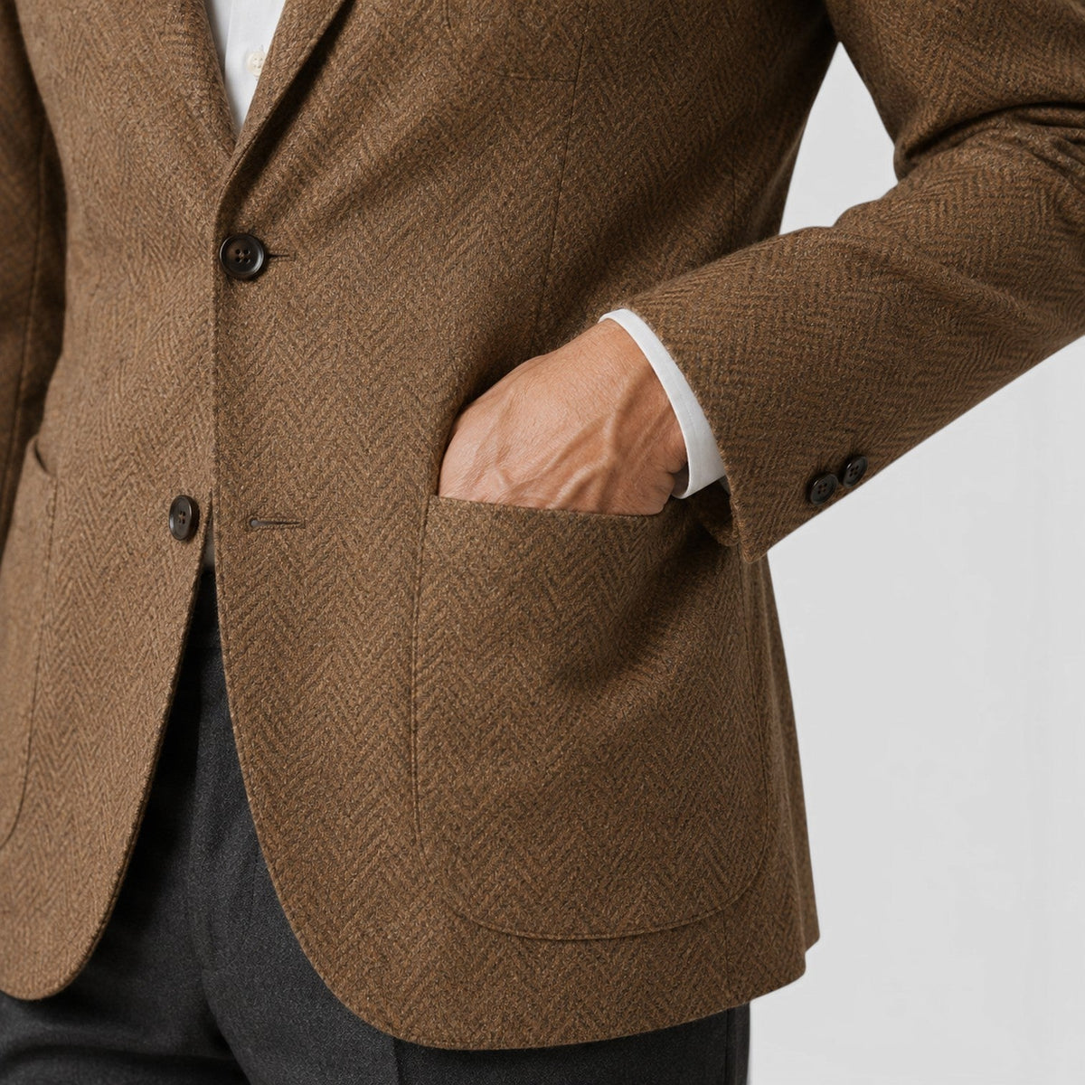 Men's single breasted tailored blazer, view 11