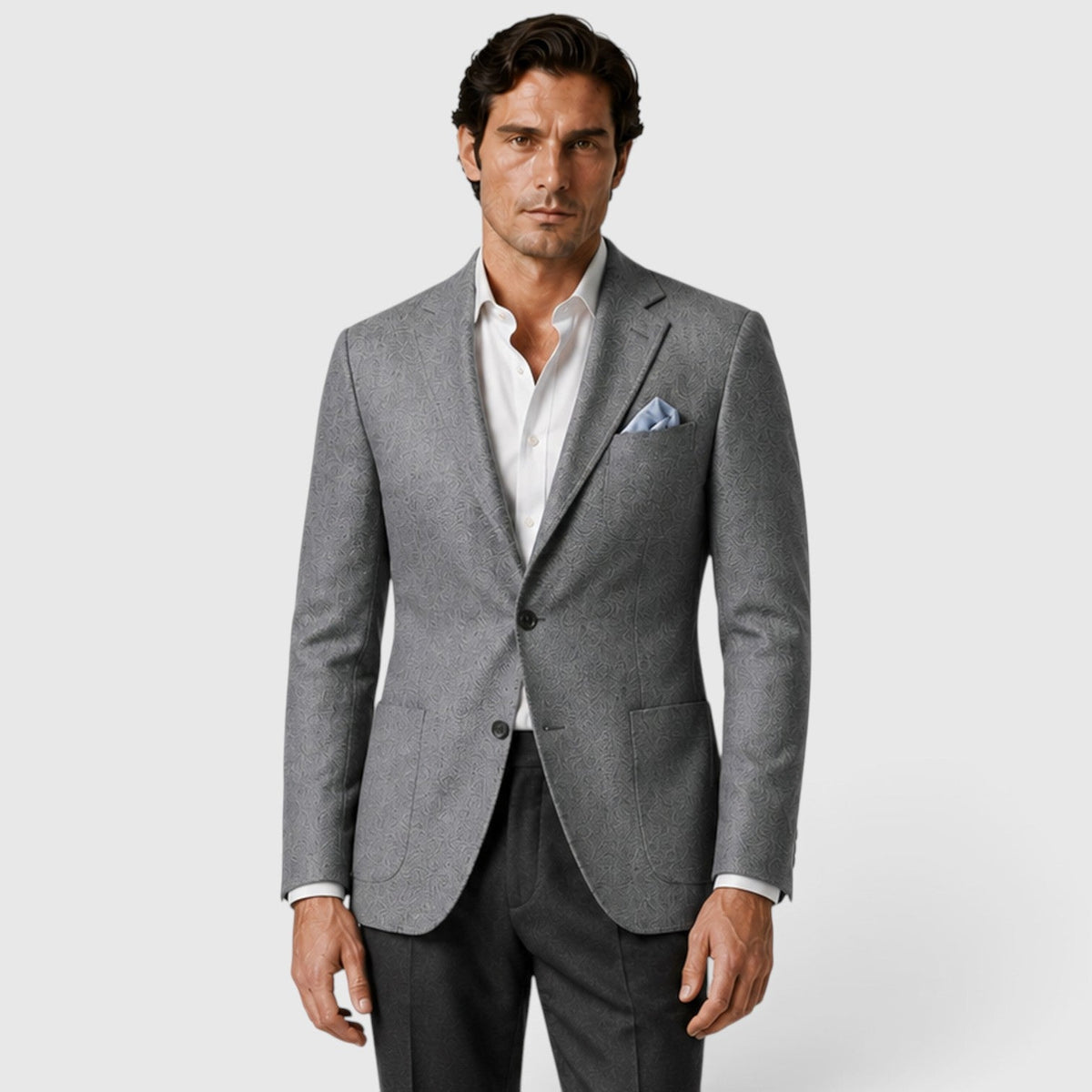 Men's single breasted tailored blazer, view 18