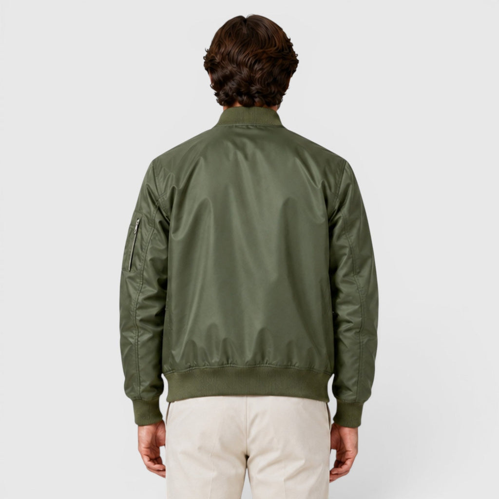 Men's classic lightweight bomber jacket, view 5