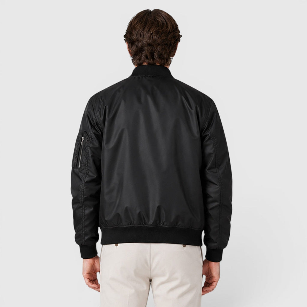 Men's classic lightweight bomber jacket, view 8