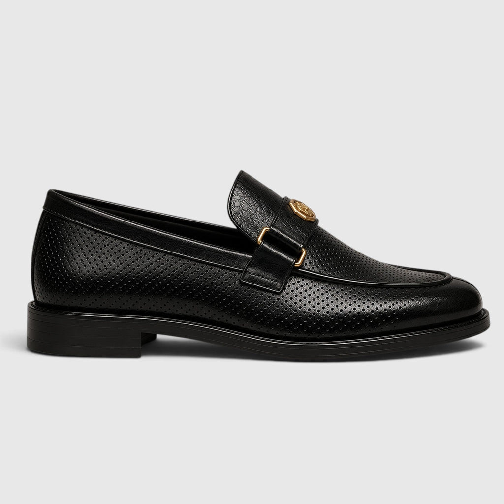 Men's breathable slip on loafers, side view
