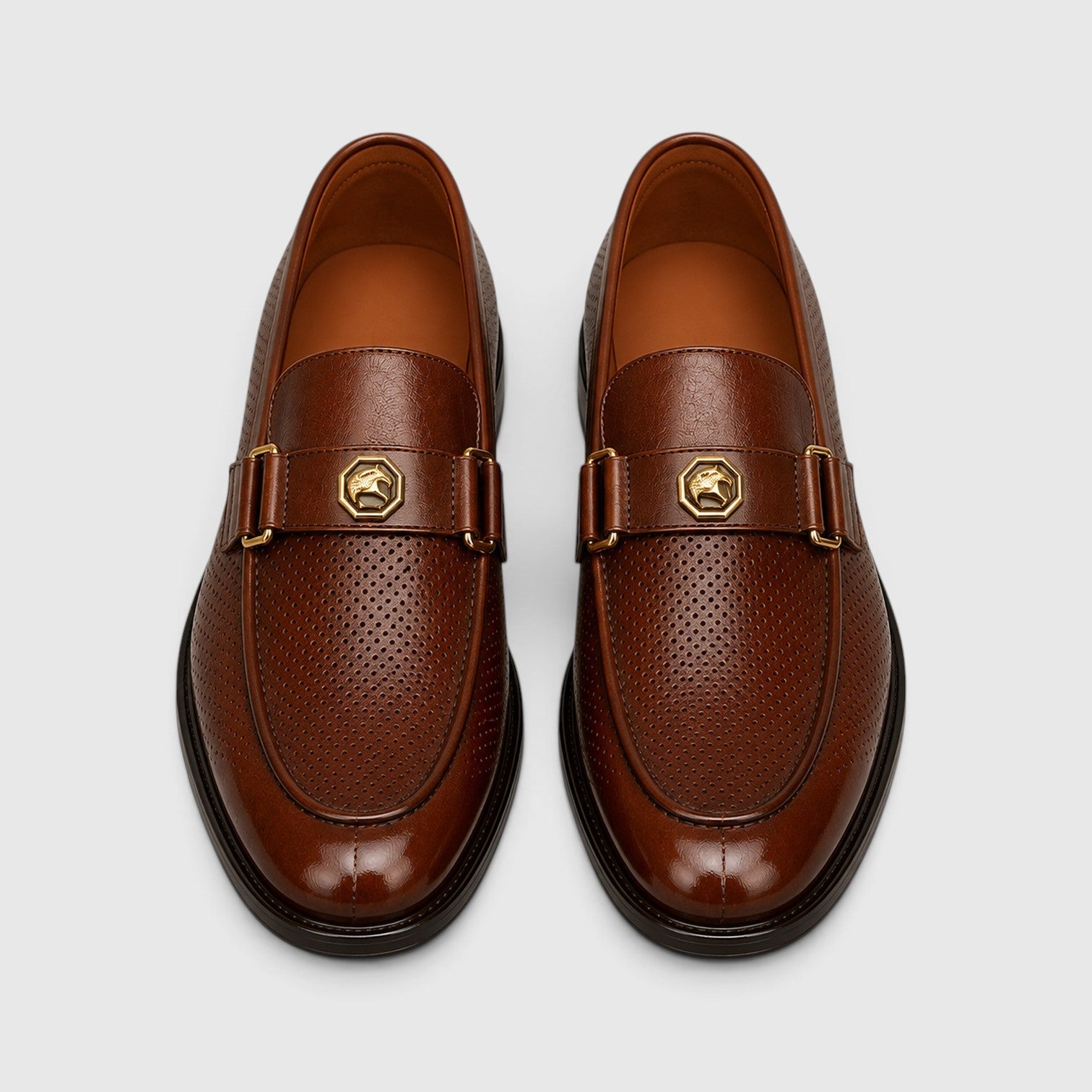 Men's breathable slip on loafers, view 8