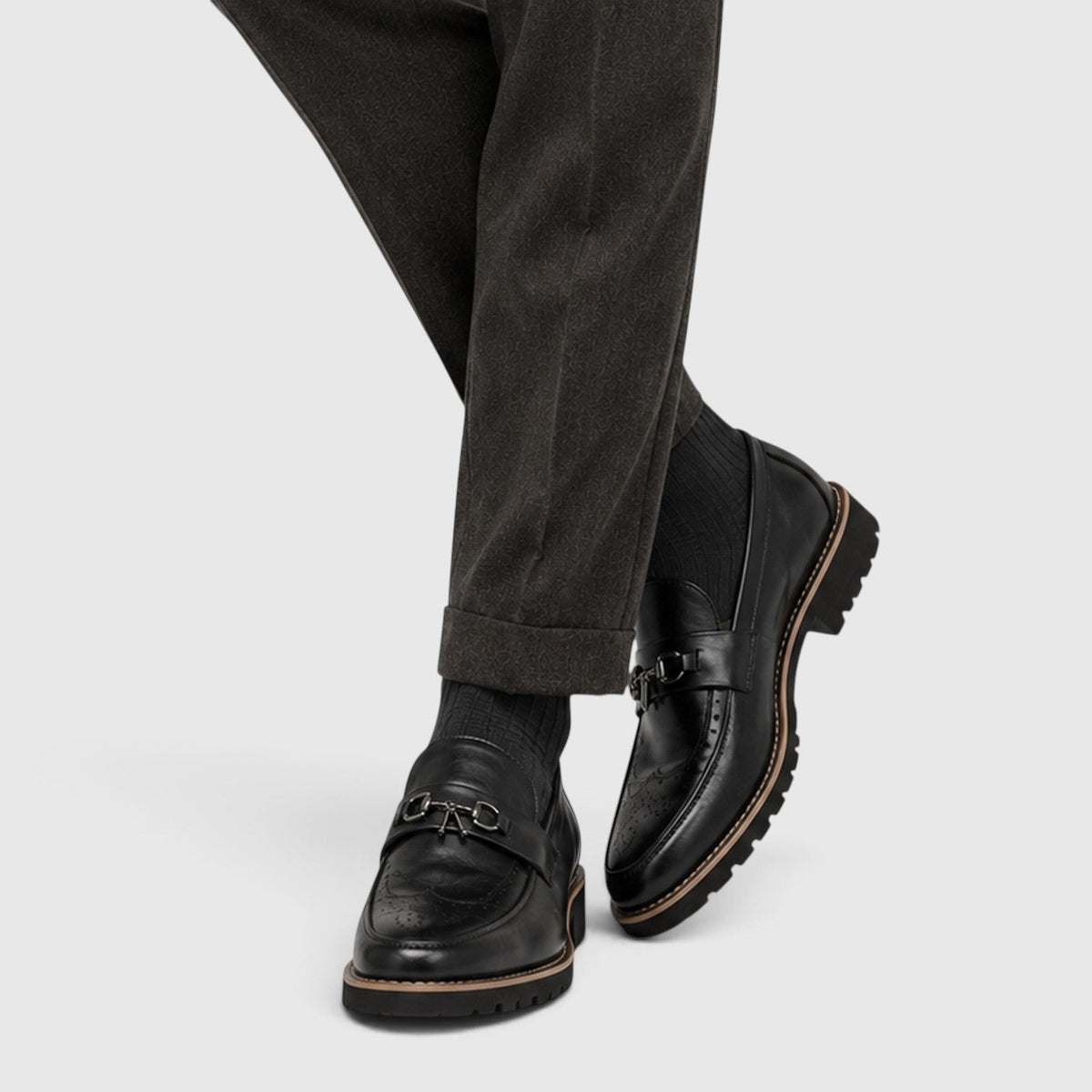 Spencer | Pointed Toe Leather Derby Shoes