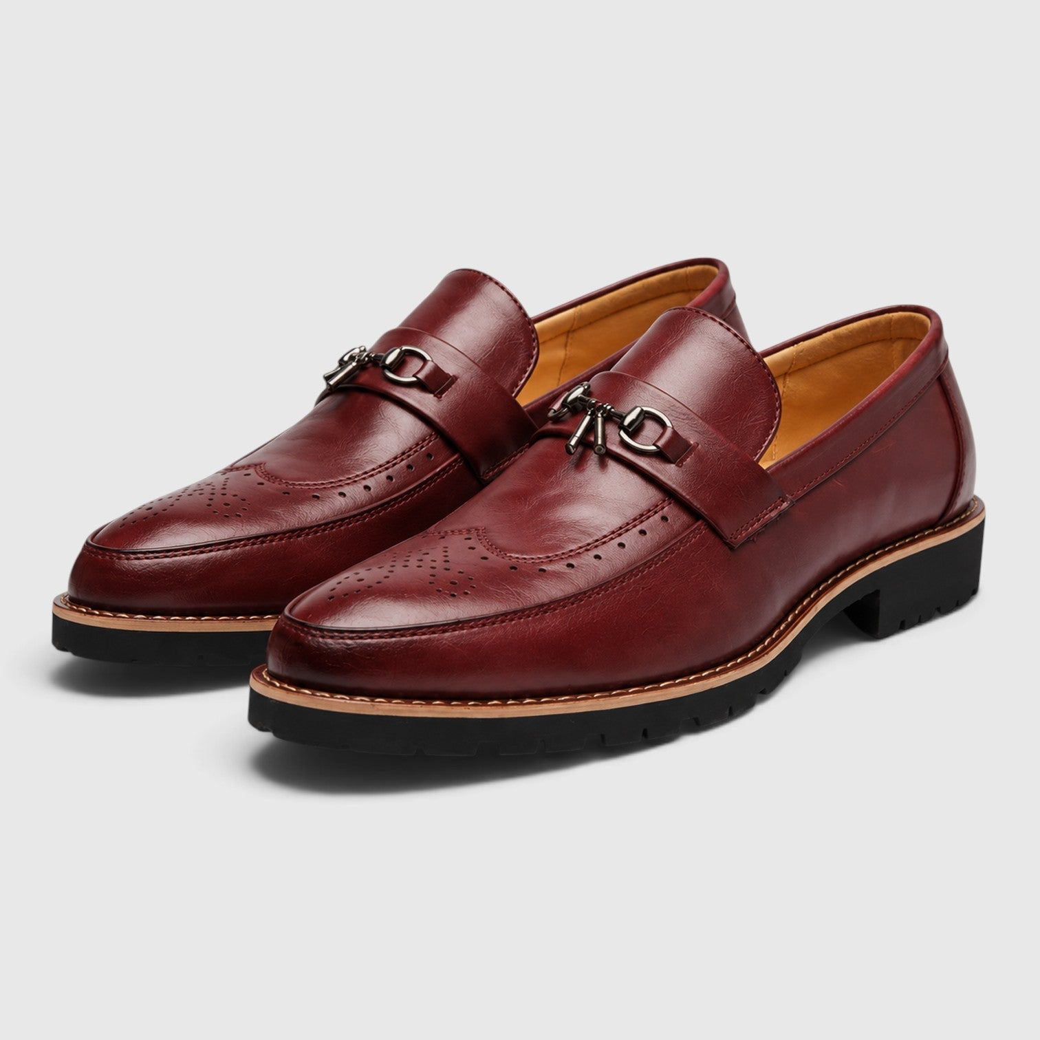 Spencer | Pointed Toe Leather Derby Shoes