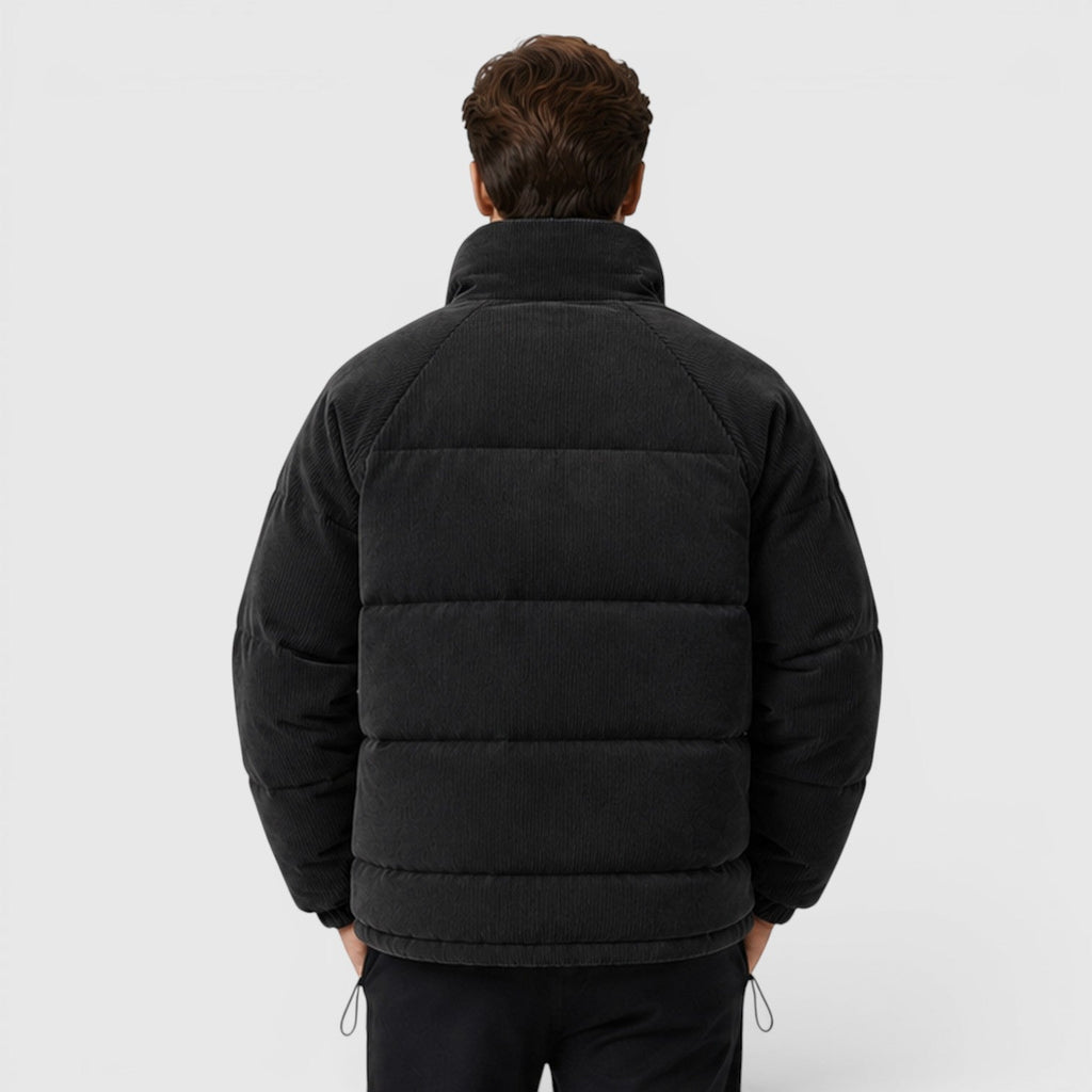 Men's lightweight padded puffer jacket, view 9