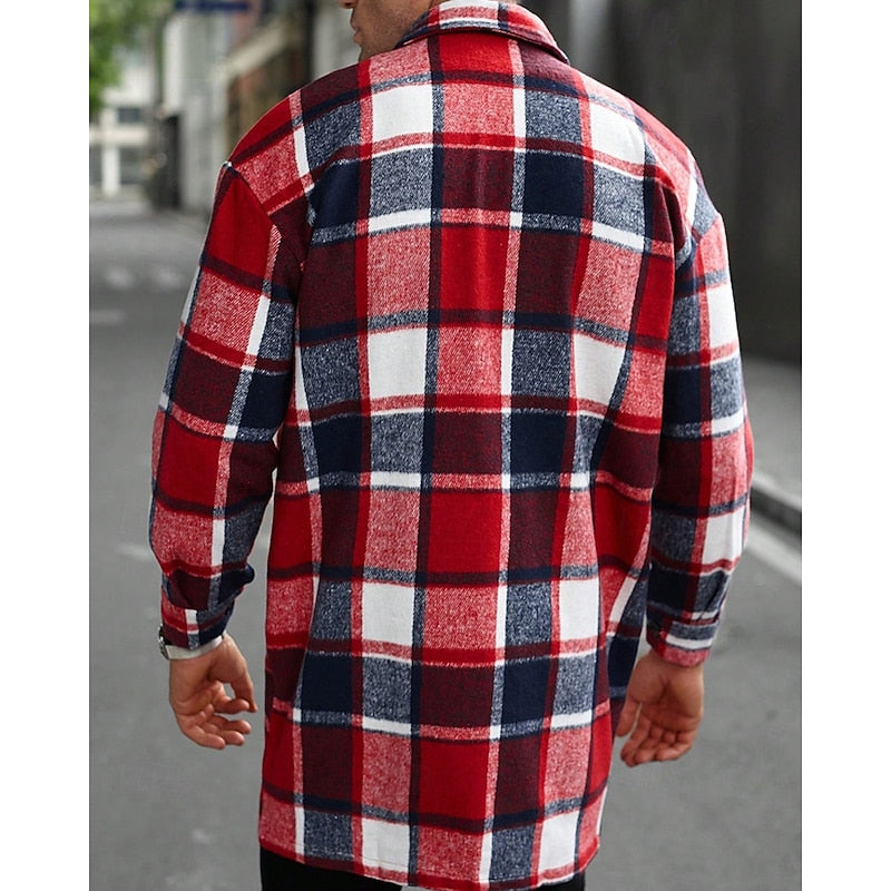 Marcus | Plaid Check Overshirt