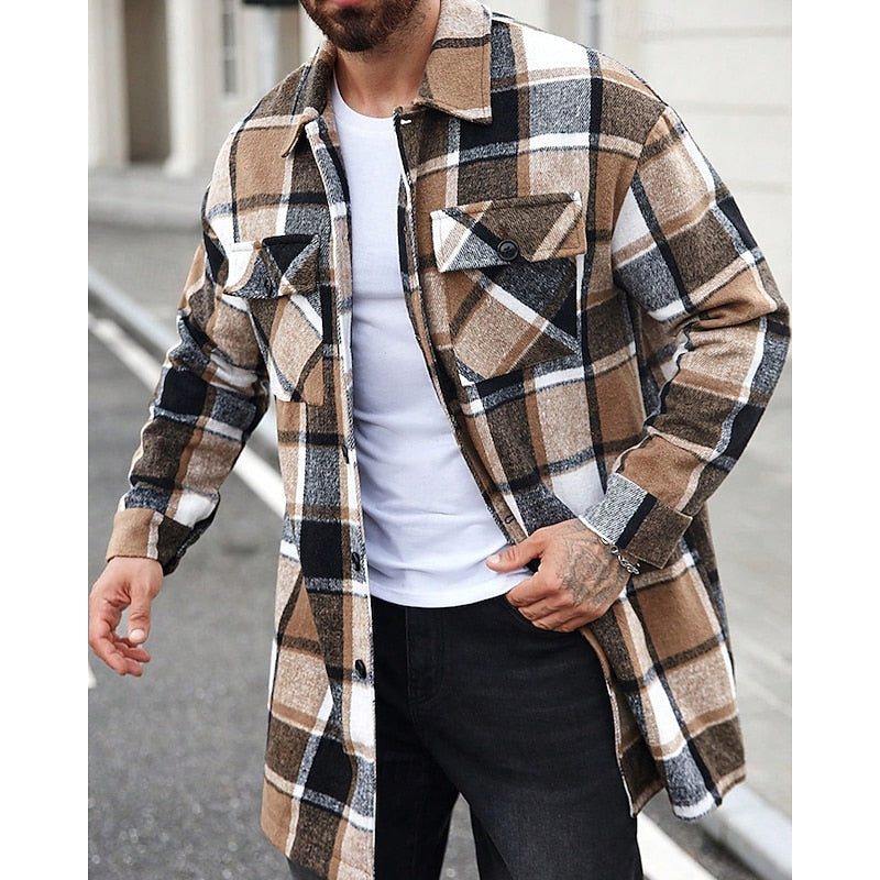 Marcus | Plaid Check Overshirt