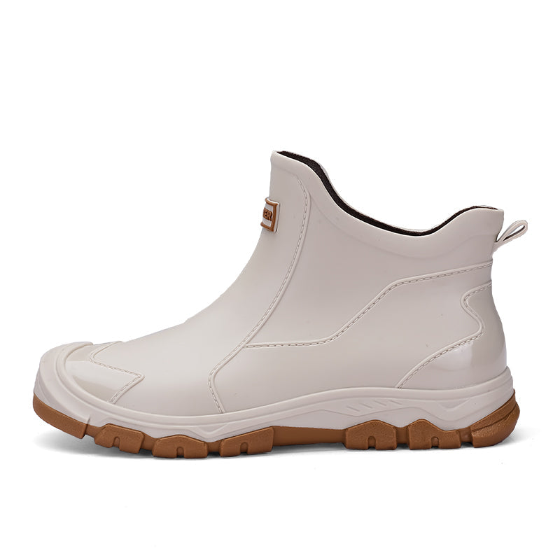 Men's waterproof rubber rain boots, view 8