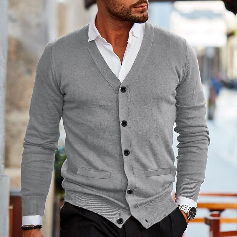 Holden | Sleeveless Knit Waistcoat Cardigan