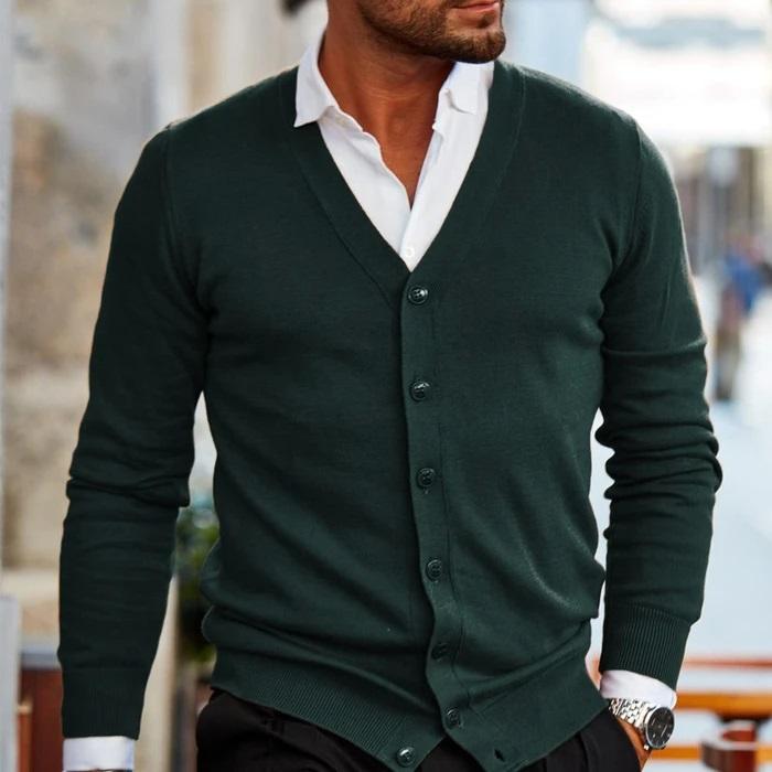 Holden | Sleeveless Knit Waistcoat Cardigan