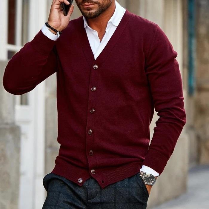 Holden | Sleeveless Knit Waistcoat Cardigan