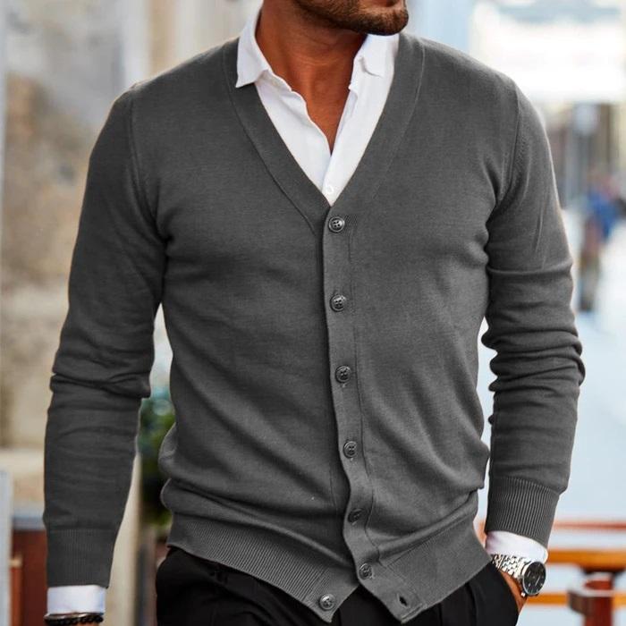 Holden | Sleeveless Knit Waistcoat Cardigan