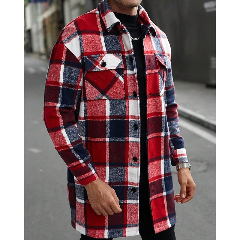 Marcus | Plaid Check Overshirt