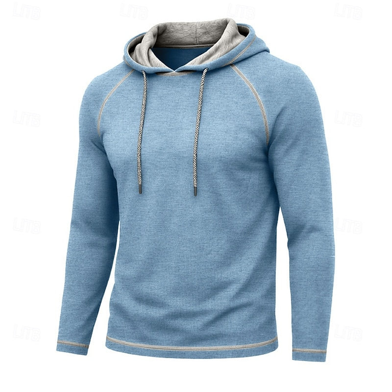 Men's classic drawstring hoodie, view 14