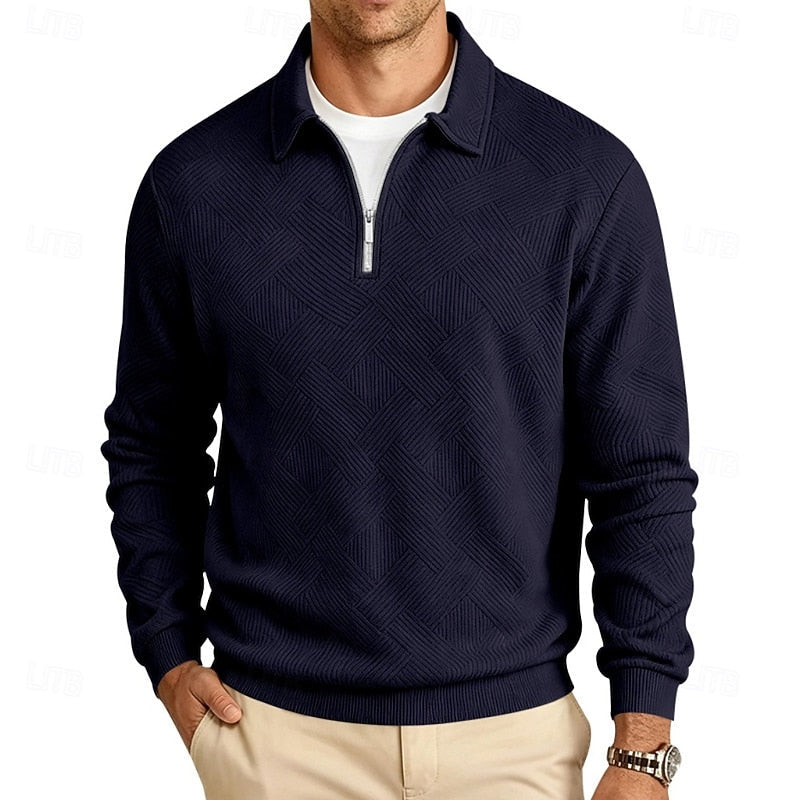 Franklin | Smart Collar Quarter Zip Pullover