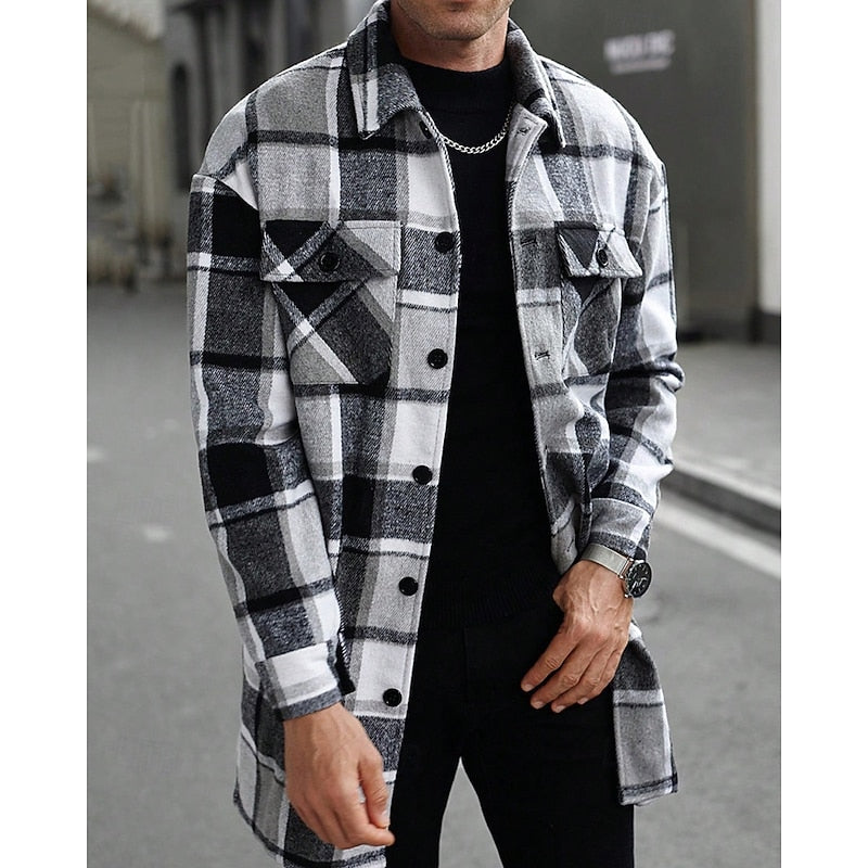 Marcus | Plaid Check Overshirt