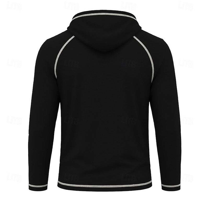 Men's classic drawstring hoodie, view 6
