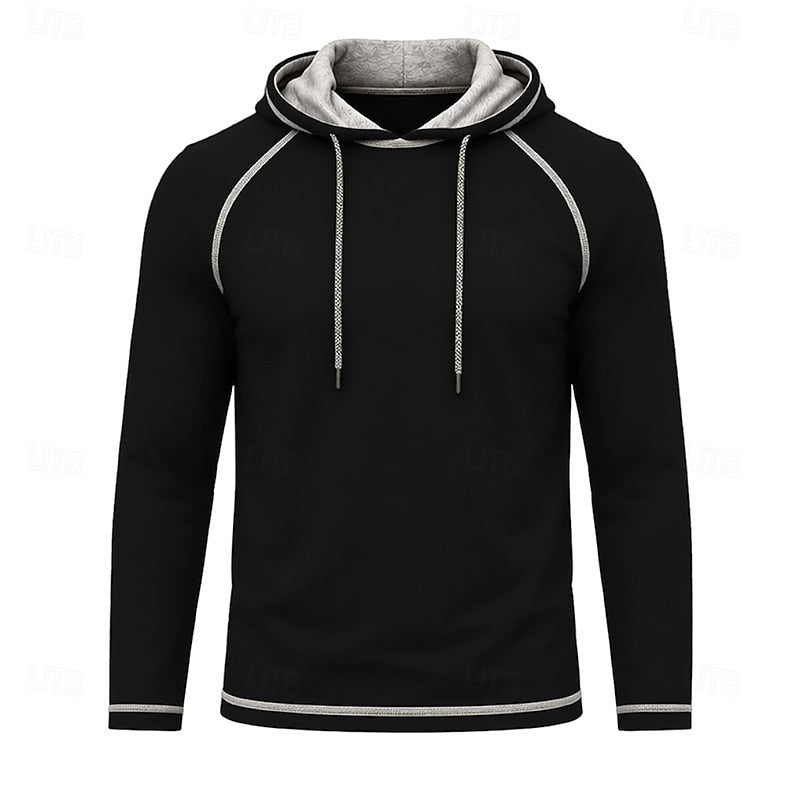 Men's classic drawstring hoodie, view 5