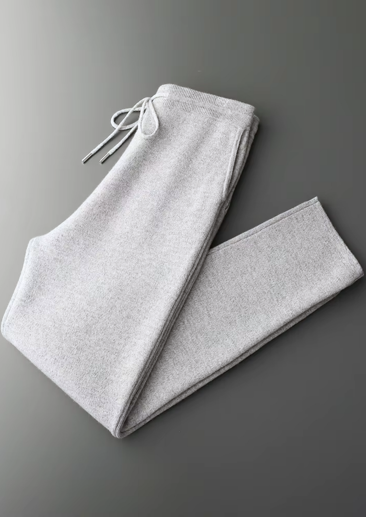 Men's wool blend zip top jogger set, view 20