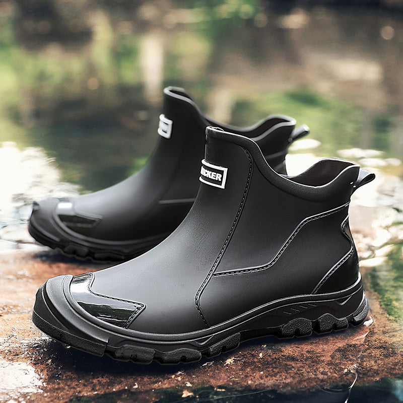 Men's waterproof rubber rain boots, view 6